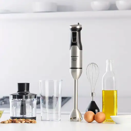 Taurus HBA1700X 1 L Batidora de inmersión 1700 W Negro, Gris