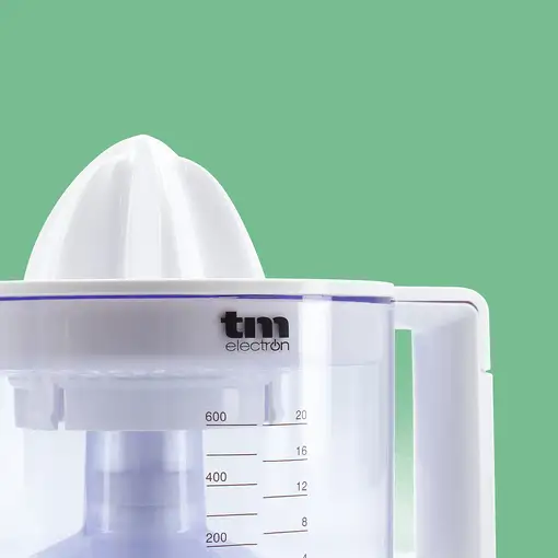 TM Electron TMPEX002 prensa de cítricos eléctricos 0,6 L 30 W Transparente, Blanc