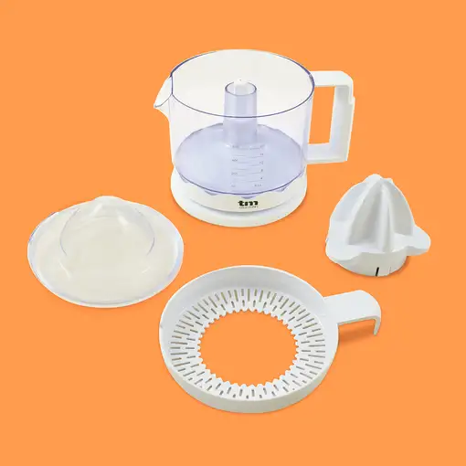 TM Electron TMPEX002 prensa de cítricos eléctricos 0,6 L 30 W Transparente, Blanc