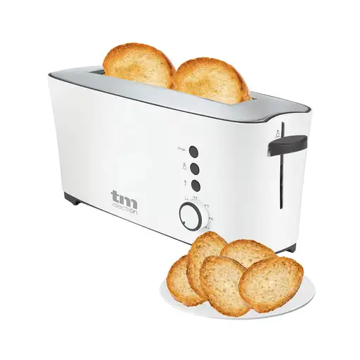 TM Electron TMPTS001 7 1000 W Acero inoxidable, Blanco