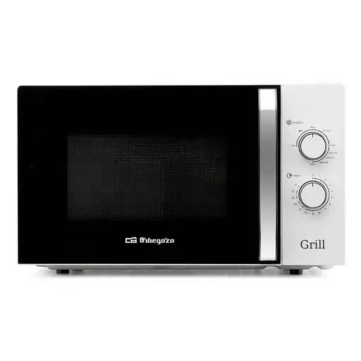 Orbegozo MIG 3022 microondas Negro, Blanco Microondas con grill Encimera 30 L 950