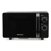 Microondas sin grill negro, sin plato, 20L, 700W, MI 2061 CE ORBEGOZO