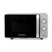 Orbegozo MIG 2072 CE microondas Negro, Plata Microondas con grill Encimera 20 L 7