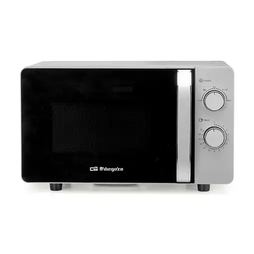 Microondas sin grill plateado, sin plato, 20L, 700W, MI 2062 CE ORBEGOZO Microondas sin grill plateado, sin plato, 20L, 700W, MI 2062 CE ORBEGOZO