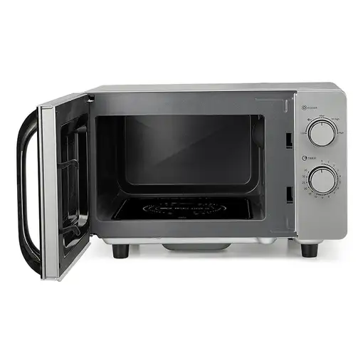 Microondas sin grill plateado, sin plato, 20L, 700W, MI 2062 CE ORBEGOZO