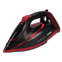 Plancha vapor-seco suela de cerámica 3100 W Negro PPR-3105C ELCO