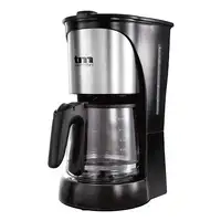 Cafeteras goteo Semi-automática Negro 12 cups TMPCF005 TM ELECTRON