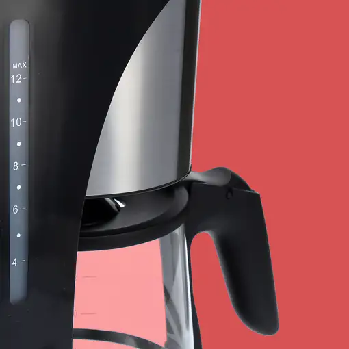 Cafeteras goteo Semi-automática Negro 12 cups TMPCF005 TM ELECTRON