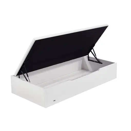 Canapé Abatible Flex Madera 25 Apertura Lateral (90x180 cm - Blanco)