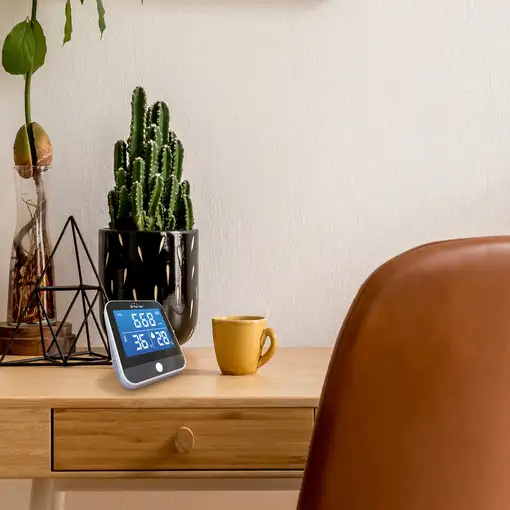 Estación meteorológica inalámbrica con detector de CO2