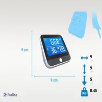 Estación meteorológica inalámbrica con detector de CO2 Estación meteorológica inalámbrica con detector de CO2