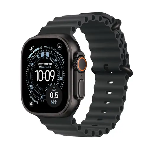 Apple Watch Ultra 3 OLED 49 mm Digital 422 x 514 Pixeles Pantalla táctil 5G Negro