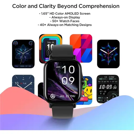 Amazfit GTS 2 4,19 cm (1.65'') AMOLED 43 mm Digital 348 x 442 Pixeles