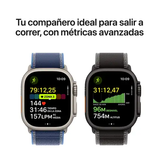 Apple Watch Ultra 3 OLED 49 mm Digital 422 x 514 Pixeles Pantalla táctil 5G Negro