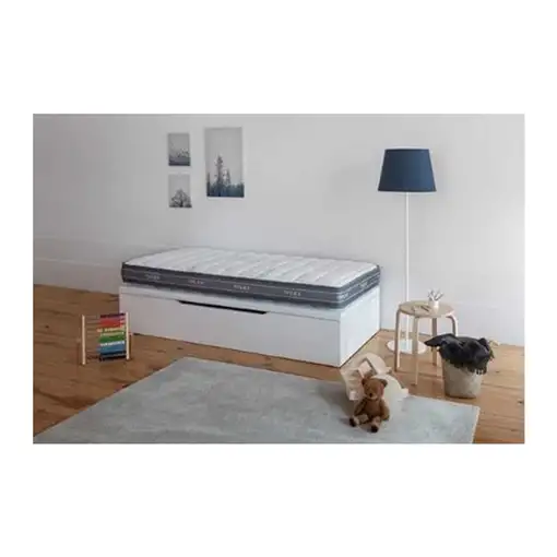 Pack Flex Nube Junior A + Canapé M25 Lateral (105x190 cm - Blanco)