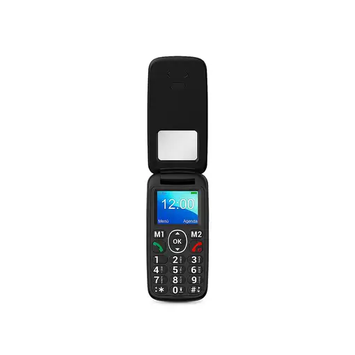 SPC Titan View 4,5 cm (1.77\) 97 g Negro Teléfono básico