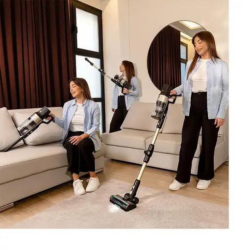 Aspirador escoba 700 W, Conga Rockstar 5500 Hurricane Station Pet Flex CECOTEC