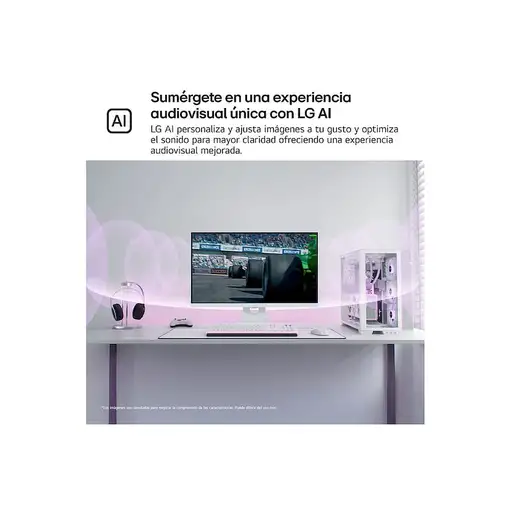LG 27U731SA-W pantalla para PC 68,6 cm (27'') 3840 x 2160 Pixeles 4K Ultra HD LCD