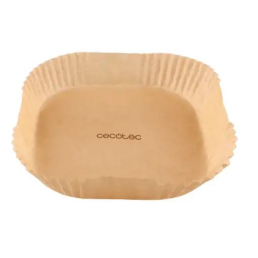 Papel para freidora de aire, 20-24 cm, Cecofry Paper CECOTEC, pack 150 uds