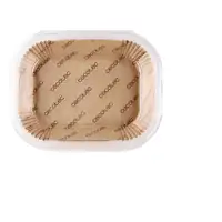 Papel para freidora de aire 18x24x4,5 cm, Cecofry TwinBucket CECOTEC, pack 150 uds