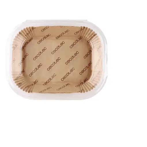 Papel para freidora de aire 18x24x4,5 cm, Cecofry TwinBucket CECOTEC, pack 150 uds Papel para freidora de aire 18x24x4,5 cm, Cecofry TwinBucket CECOTEC, pack 150 uds