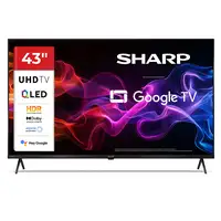 Televisor QLED (43'') 4K Ultra HD Negro Smart 43HP5265E SHARP