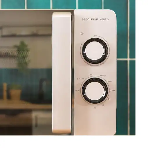 Microondas con grill, sin plato 20 L 700W, Proclean 3160 Flatbed Mirror CECOTEC