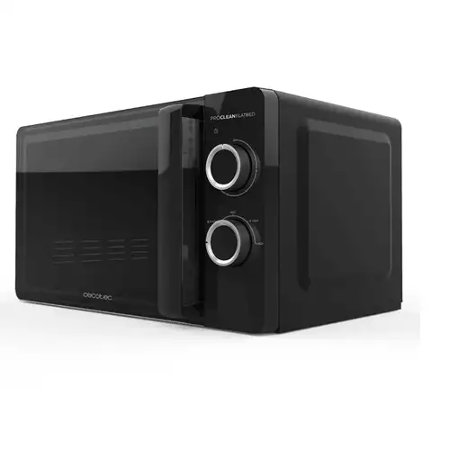 Microondas con grill sin plato, negro 20 L 700 W, Proclean 3030 Flatbed CECOTEC