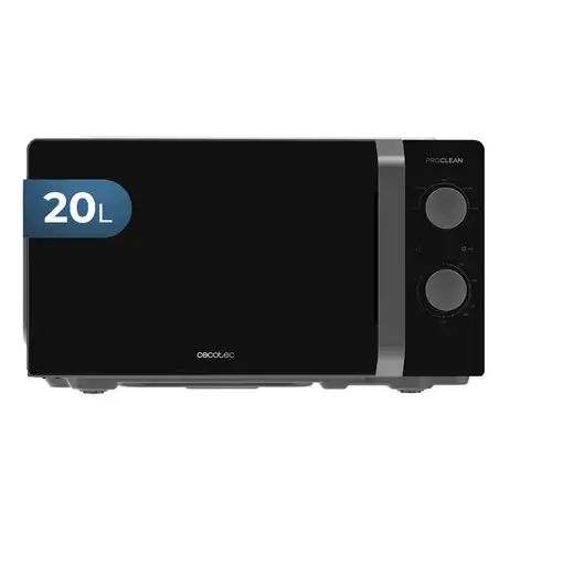 Cecotec Proclean 2010 Inverter Negro Solo microondas Encimera 20 L 700 W