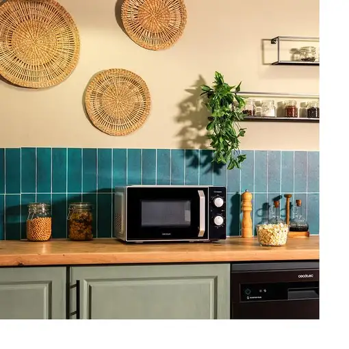 Cecotec Proclean 2010 Inverter Negro Solo microondas Encimera 20 L 700 W