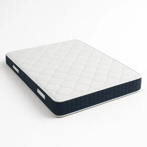 The White Stone Colchón 90x200 cm, Altura 30 cm, con Muelles Ensacados y Memory Fo