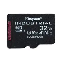 Kingston Technology Tarjeta 32GB microSDHC Industrial C10 A1 pSLC paquete individu