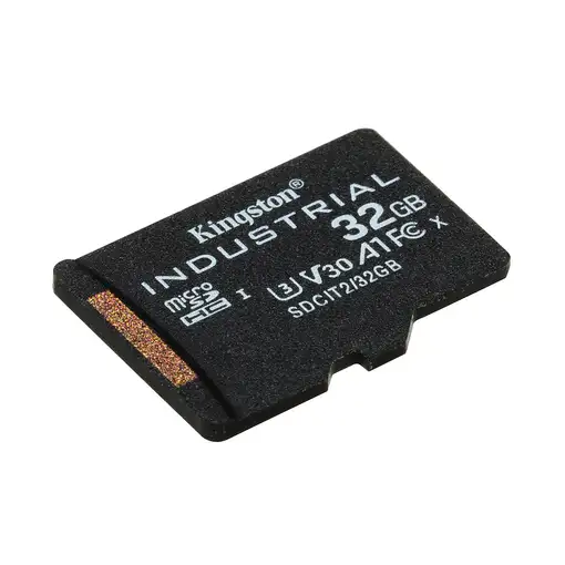 Kingston Technology Tarjeta 32GB microSDHC Industrial C10 A1 pSLC paquete individu