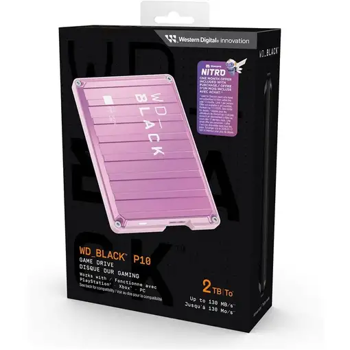 Western Digital Elements BLACK P10 disco duro externo 2 TB 2.5'' Micro-USB B 3.2 Ge