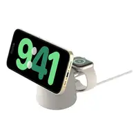 Belkin BoostCharge Pro Auriculares, Smartphone, Reloj inteligente Beige Corriente