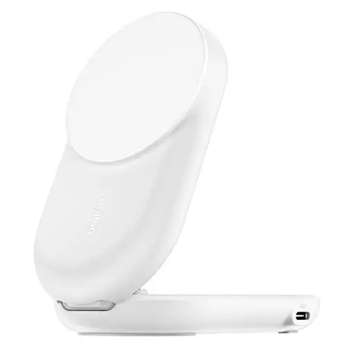 Belkin Qi2 Fitness tracker, Auriculares, Smartphone, Reloj inteligente Blanco USB