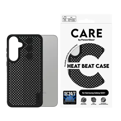 PanzerGlass CARE™ by ® Case Heat Beat Samsung Galaxy S25+ funda para teléfono móvi