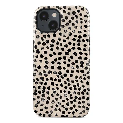 BURGA 57288 funda para teléfono móvil 15,5 cm (6.1") Almendra, Negro