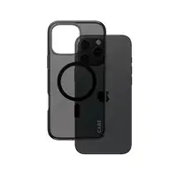 PanzerGlass CARE by ® Flagship Case Smokey Urban Combat w. Black MagSafe iPhone 16