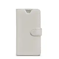 Celly WALLY UNICA funda para teléfono móvil 12,7 cm (5'') Funda cartera Blanco