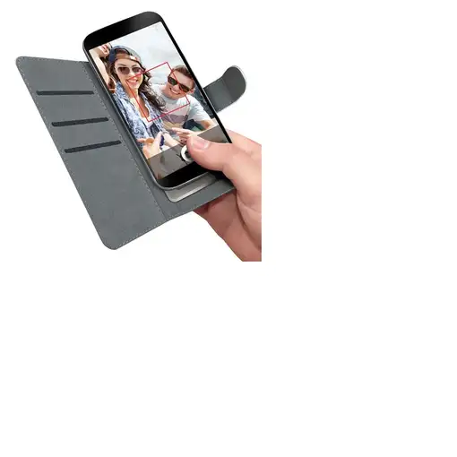 Celly WALLY UNICA funda para teléfono móvil 12,7 cm (5'') Funda cartera Blanco