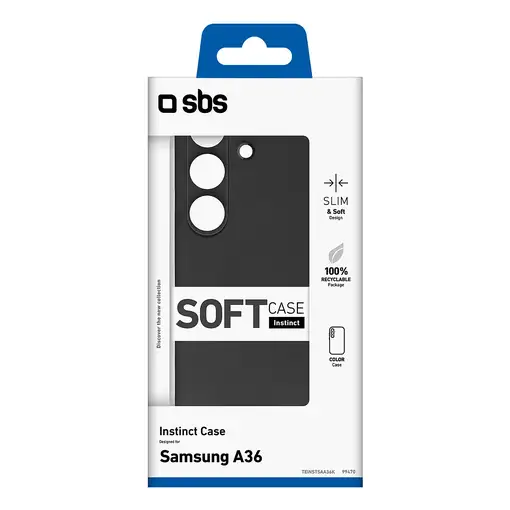 SBS TEINSTSAA36K funda para teléfono móvil 17 cm (6.7") Negro