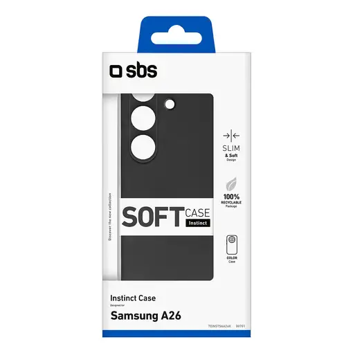 SBS TEINSTSAA26B funda para teléfono móvil 16,8 cm (6.6") Negro