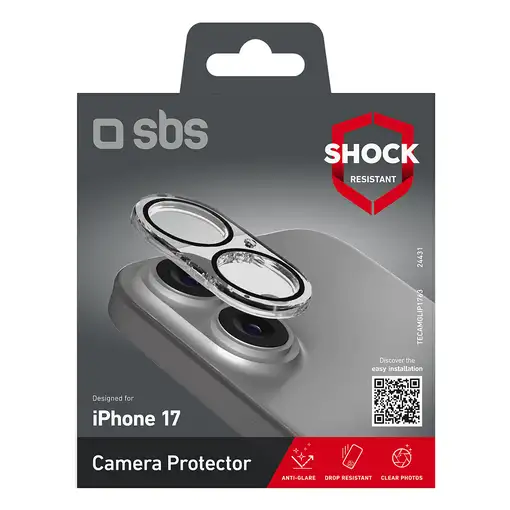 SBS TECAMGLIP1763 protector de pantalla o trasero para teléfono móvil Protector pa