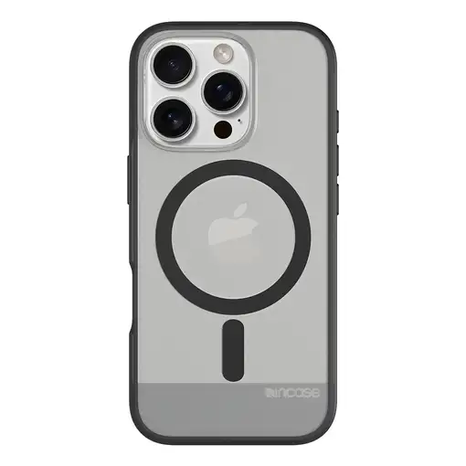 Incase INPH190402-BLK funda para teléfono móvil 16 cm (6.3'') Negro, Translúcido