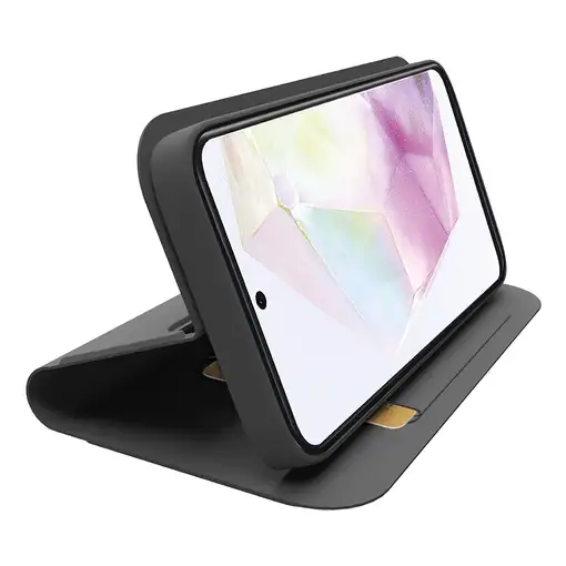 SBS TEWALSAA36K funda para teléfono móvil 17 cm (6.7") Funda cartera Negro