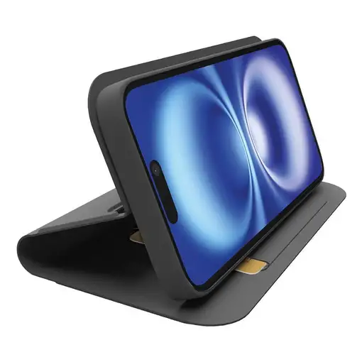 SBS Wallet funda para teléfono móvil 15,5 cm (6.1") Funda cartera Negro