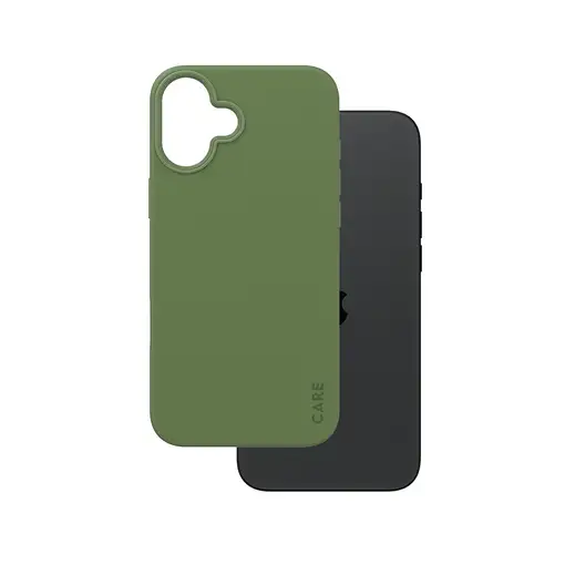 PanzerGlass CARE™ by ® Case Green w. MagSafe iPhone 16 Plus funda para teléfono mó