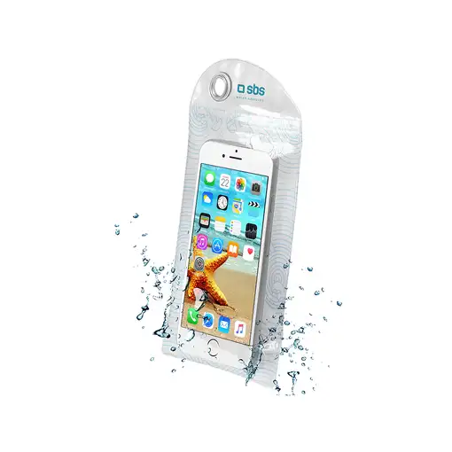 SBS TEWATERBAG55T funda para teléfono móvil 14 cm (5.5") Estuche de extracción Tra