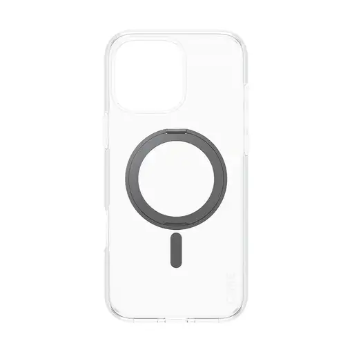 PanzerGlass CARE™ by ® Case Transparent w. Black Kickstand & MagSafe iPhone 16 Pro